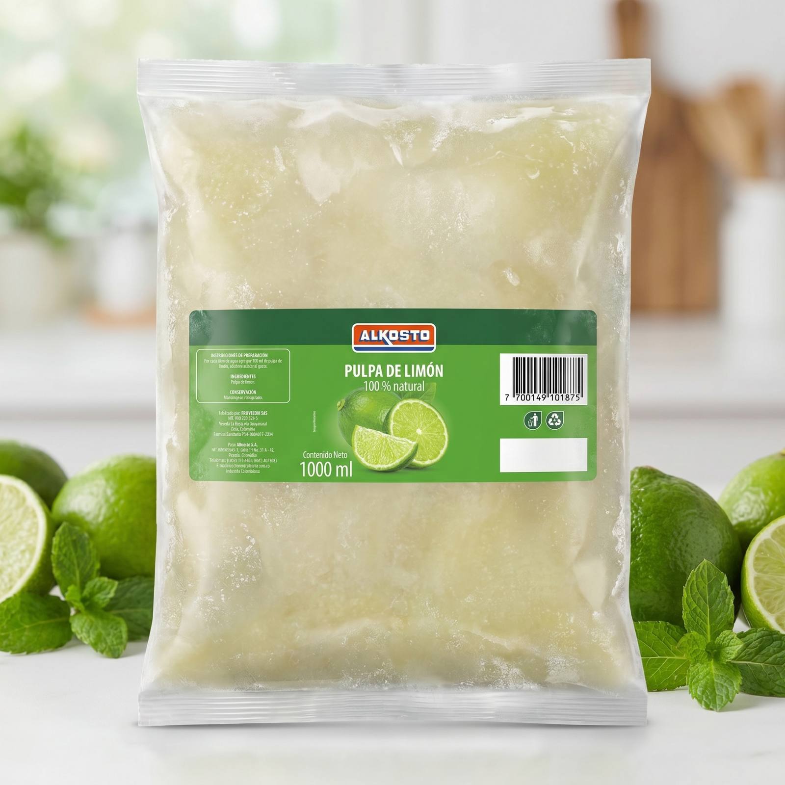 Etiqueta impresa para alimentos y bebidas — Rollos & Etiquetas